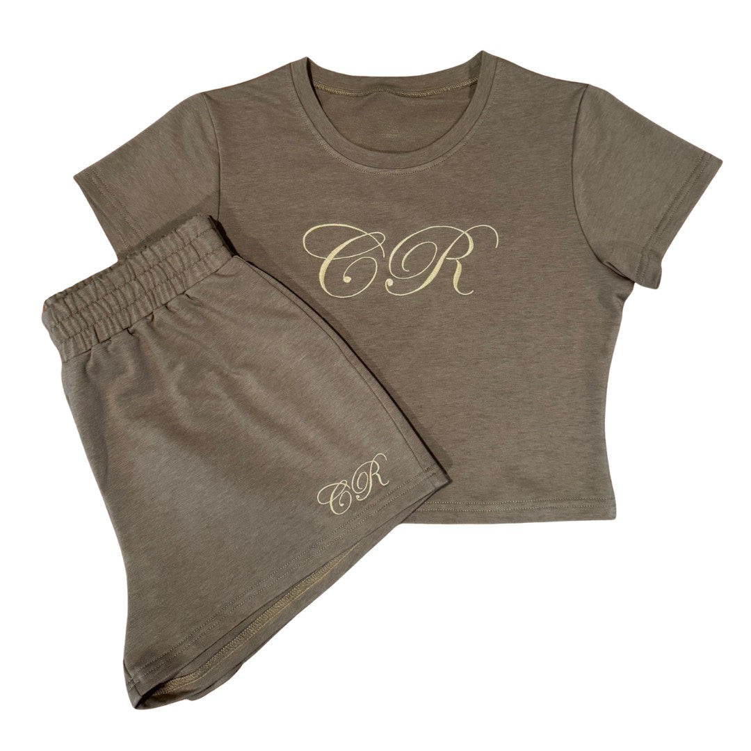 Womens "nude" two piece sets